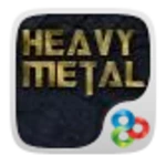 heavy metal golauncher ex theme android application logo